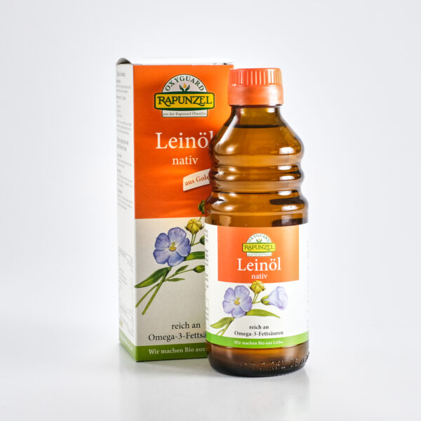 Linaseemneõli külmpressitud 250ml Rapunzel